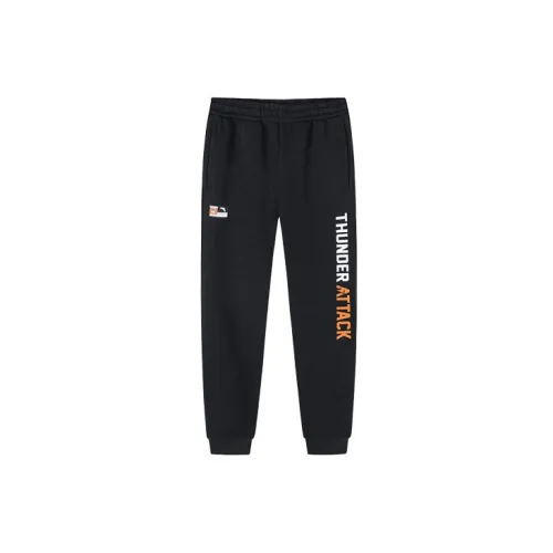 ANTA Variety Training Collection Knitted Sweatpants Men Black