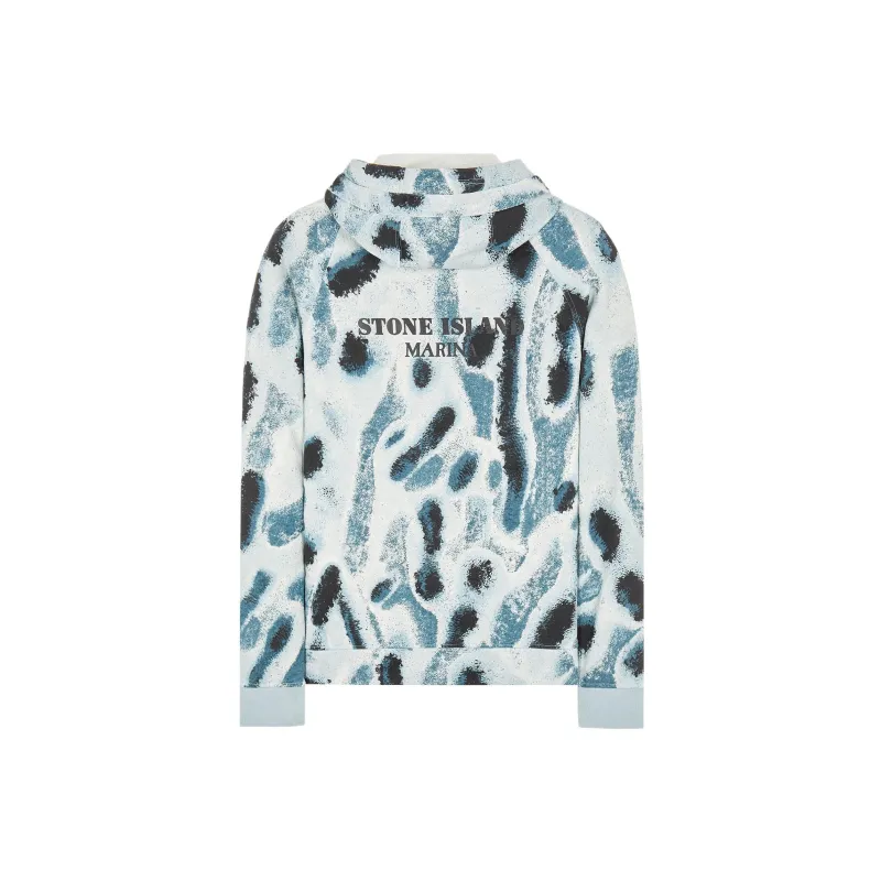 STONE ISLAND STONE ISLAND SS23 Marina Sweatshirts Men Camouflage Blue-1