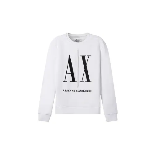 ARMANI EXCHANGE Sweatshirts Men White