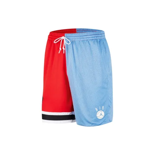 Jordan Casual Shorts Men Red And Blue Combination