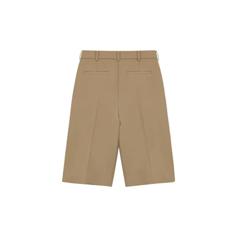 WE11DONE Casual Shorts Men Khaki-1