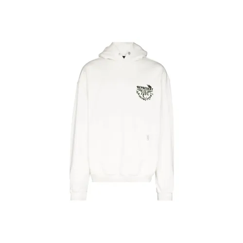 REPRESENT Sweatshirts Men White