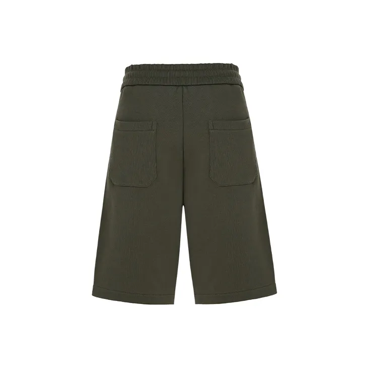 BALMAIN Casual Shorts Men Army Green-1