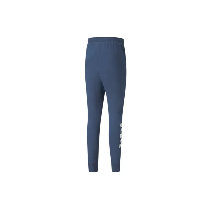 PUMA Knitted Sweatpants Men Dark Denim Blue-1