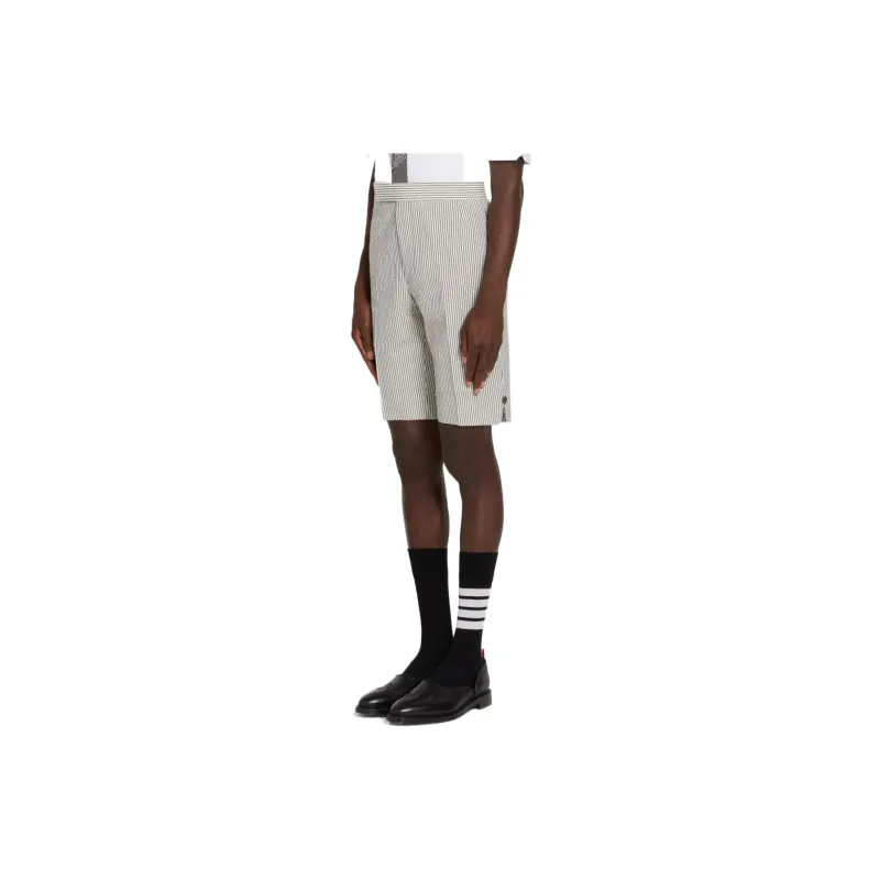 THOM BROWNE Casual Shorts Men White-1