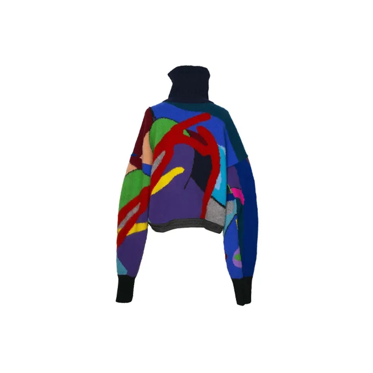 KAWS X Sacai Women'ss Knit Pullover-3