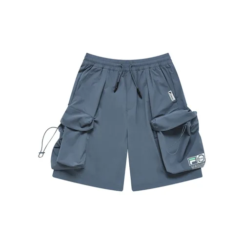 FILA FUSION FILA X D-ANTIDOTE Casual Shorts Men Dark Gray Orchid