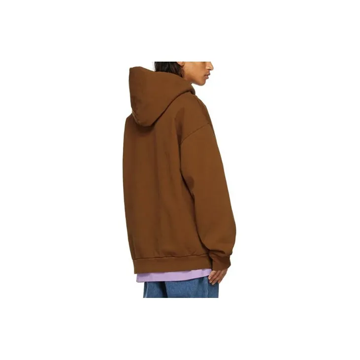Drew House Letter Logo Series Sweatshirts Unisex Brown-1