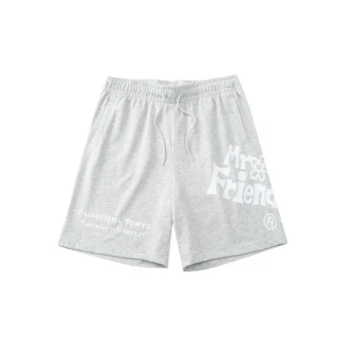 ANTA Life Collection Casual Shorts Men Ash Heather Gray