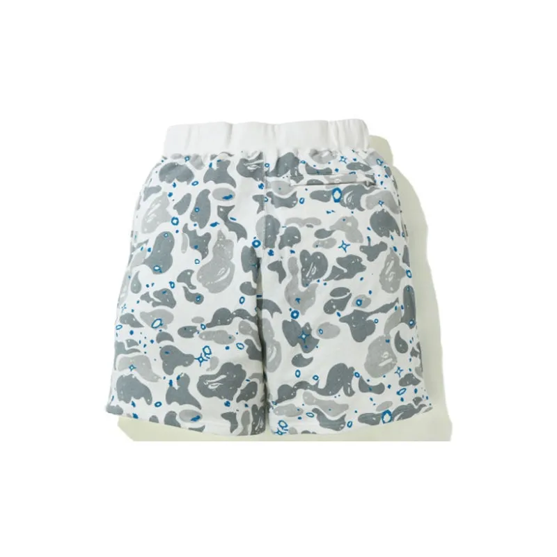 Bape Space Camo Wide Sweatshort-1