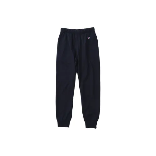 Champion Knitted Sweatpants Men Navy Blue