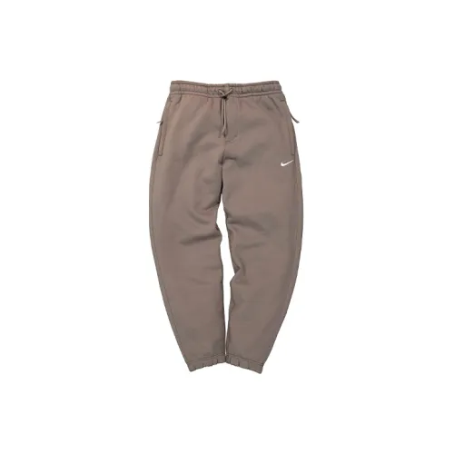 Nike Knitted Sweatpants Men Light Brown