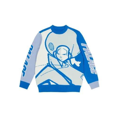 PALACE ULTIMO Series Sweaters Unisex Blue