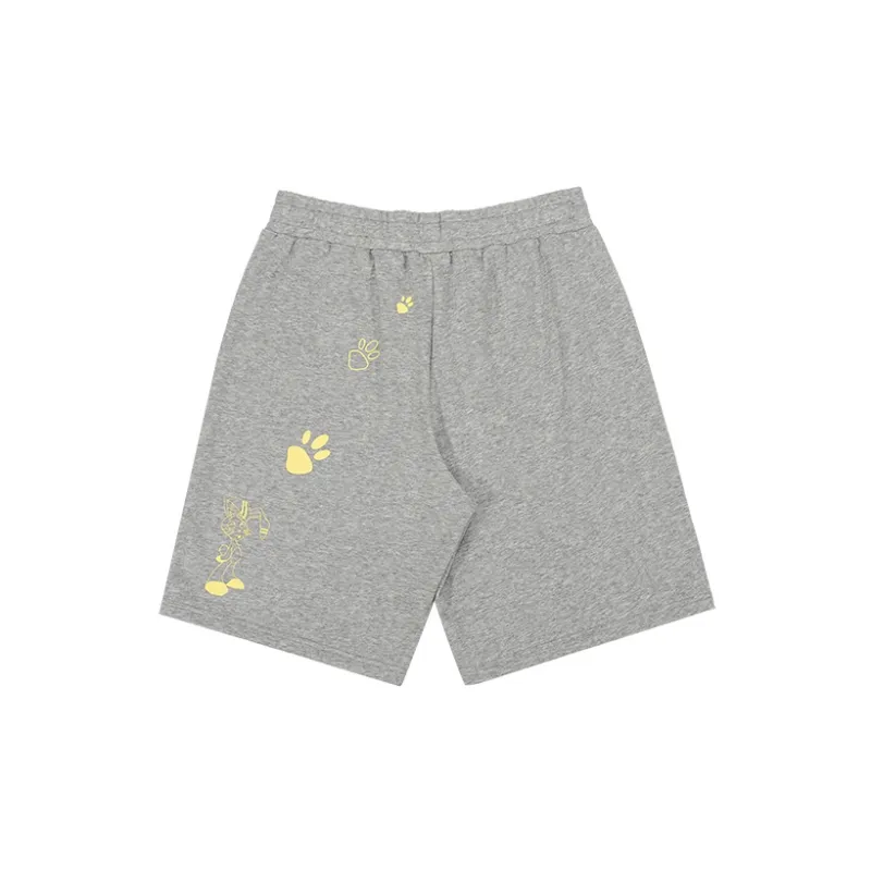 Nerdy Sports Shorts Unisex Gray-1