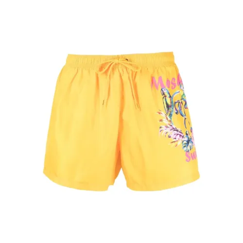 MOSCHINO Casual Shorts Men Yellow