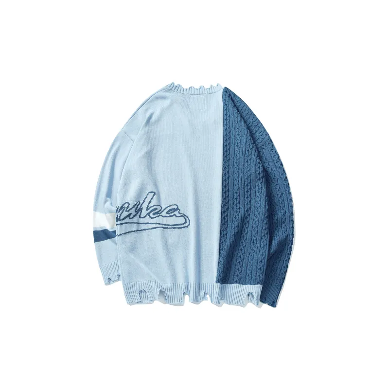 Guuka Sweaters Unisex Blue-1