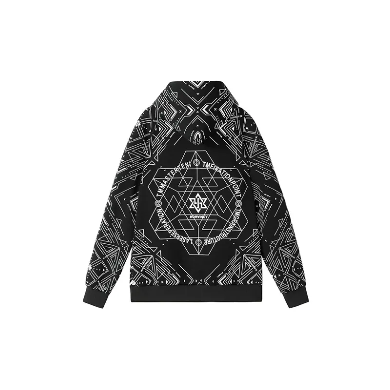 NORVINCY Hip Hop Loose Casual Outerwear Sweatshirt Unisex-1