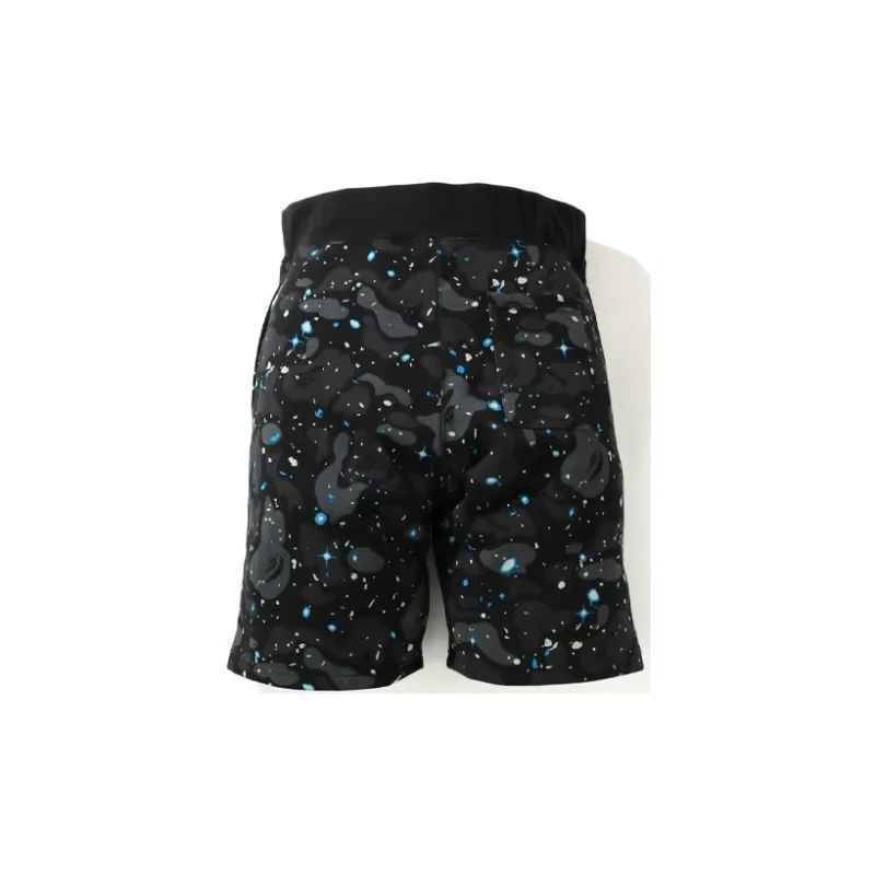 Bape Space Camo Shark Sweat Shorts SS21-1