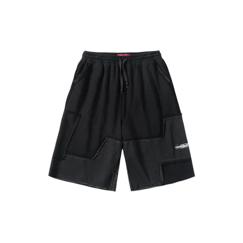 ENSHADOWER Casual Shorts Men Black