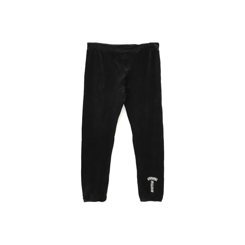 Chrome Hearts Knitted Sweatpants Unisex Black-1