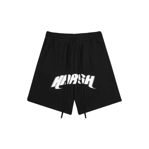 HARSH AND CRUEL Shorts Unisex Black