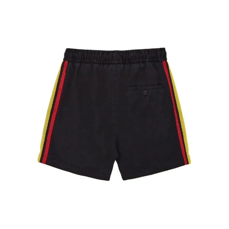 PALM ANGELS Exodus Side Stripe Track Shorts-1