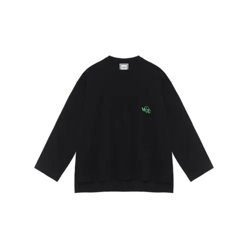 WOOYOUNGMI Sweatshirts Unisex Black