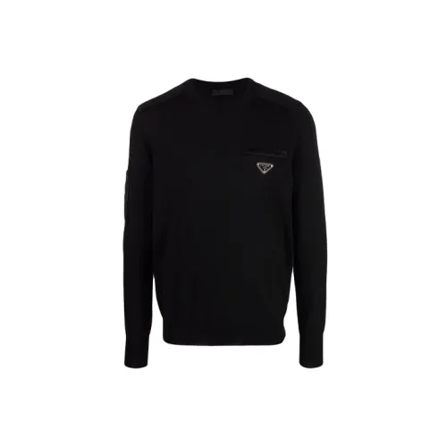 PRADA Sweaters Men Black