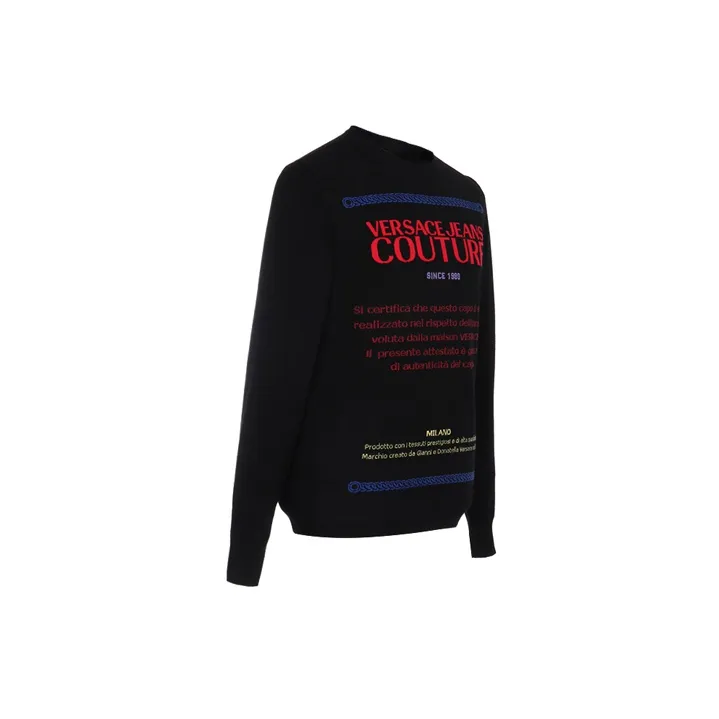 VERSACE JEANS COUTURE Sweater Men's Black-2