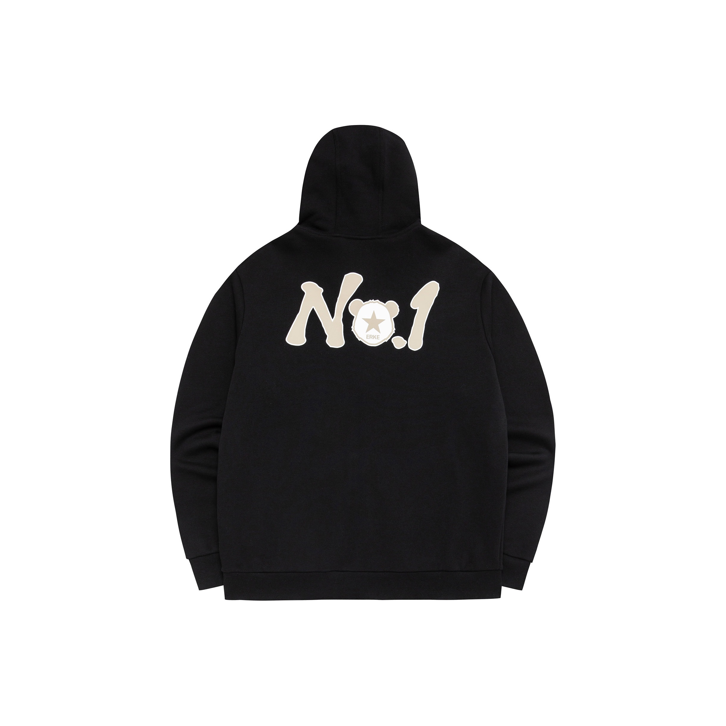 Erke Sweatshirts Men Jet Black M - POIZON