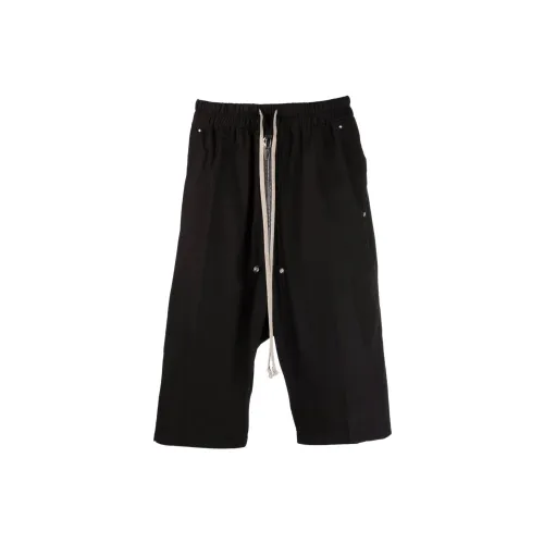 RICK OWENS Casual Shorts Men Black