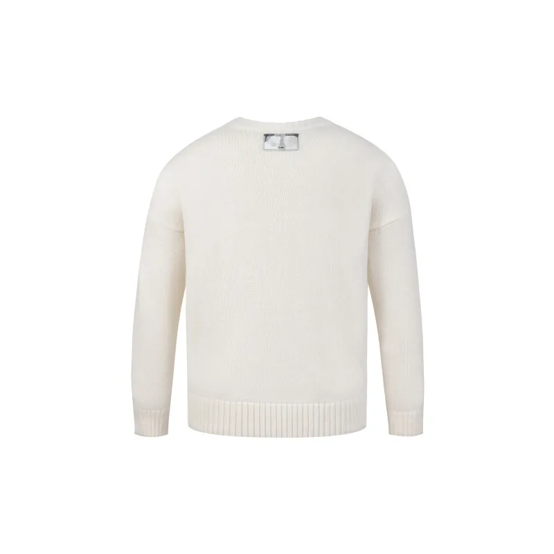 23R+ Sweaters Unisex White-1