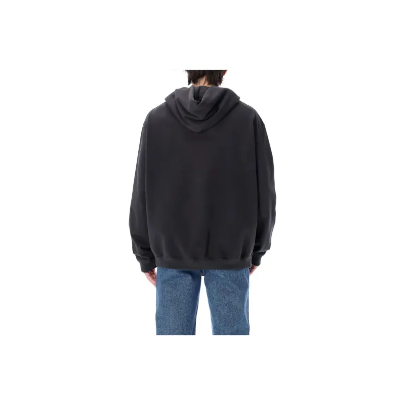 Maison Margiela Logo Detailed Long Sleeved Hoodie-2