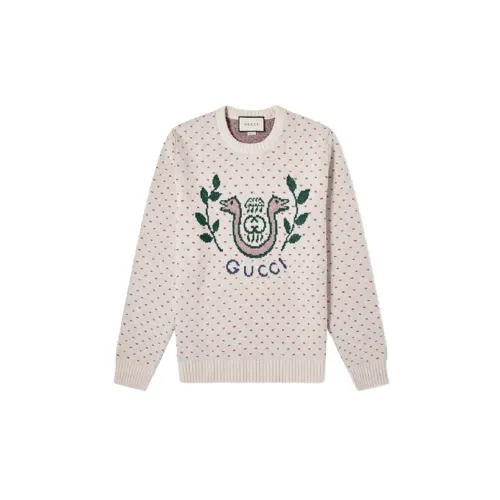 GUCCI Cashmere Sweaters Men Pink