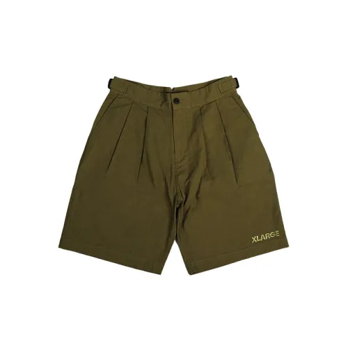 XLARGE Casual Shorts Unisex Olive