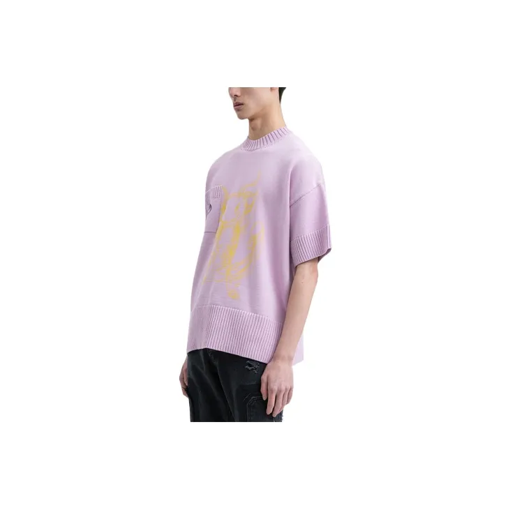 WE11DONE Sweaters Unisex Pink-2