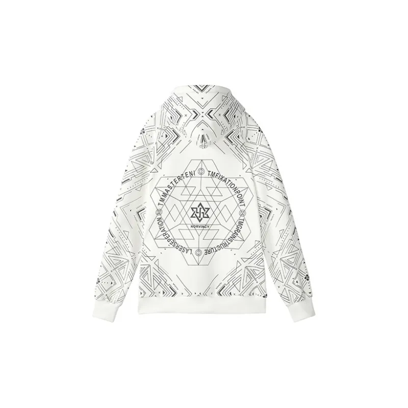 NORVINCY Hip Hop Loose Casual Outerwear Sweatshirt Unisex-4