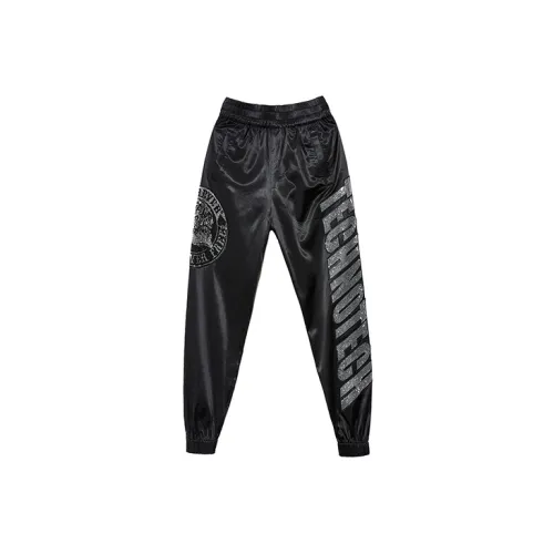 TCH Knitted Sweatpants Unisex Black Base With Silver Logo