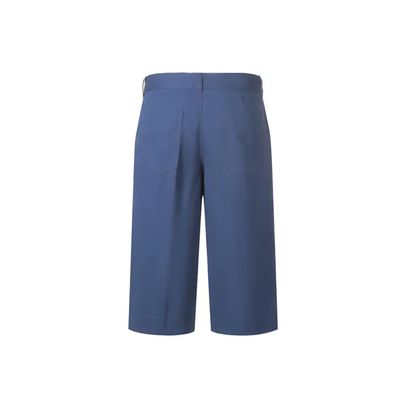 KENZO Long Cotton Shorts-1