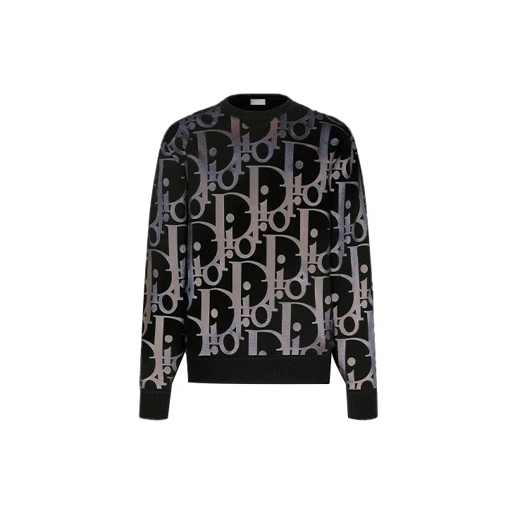 DIOR Quarterly New Products Sweaters Men Black-2