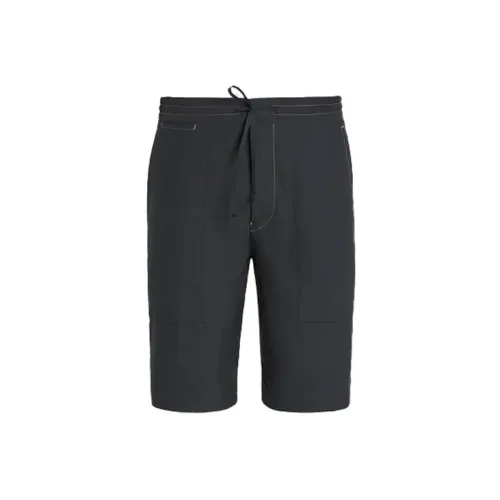 Ermenegildo Zegna Casual Shorts Men Gray