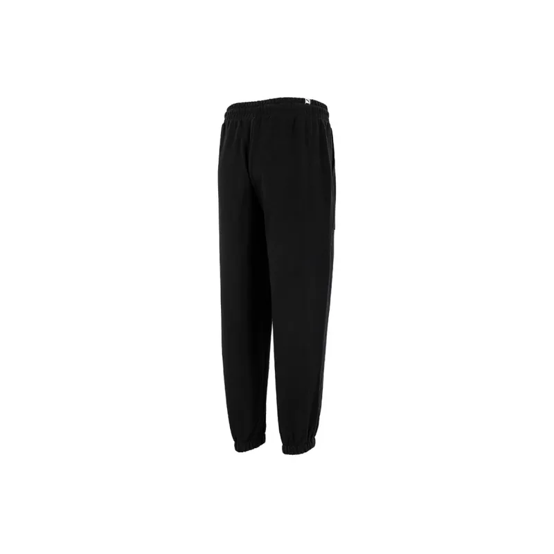 PUMA Knitted Sweatpants Men Black-1
