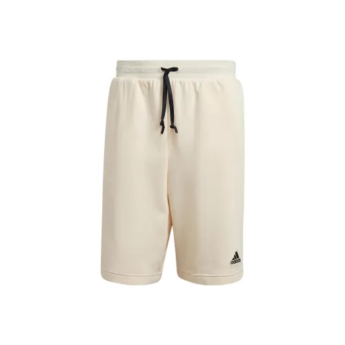 Adidas Casual Shorts Men Yellow/White