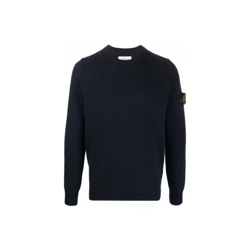 STONE ISLAND Sweaters Men Navy Blue