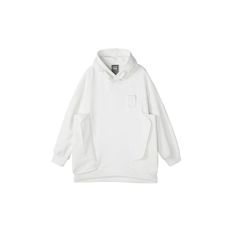 NORVINCY Chinese Fashion Trend Multi Pocket Pullover Sweatshirt Unisex-3