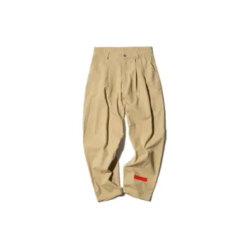 ROARINGWILD Casual Pants Fall Unisex Khaki