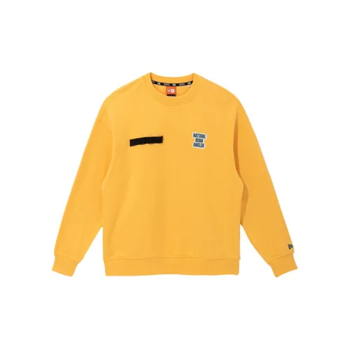 New Era Sweatshirt Unisex Yellow