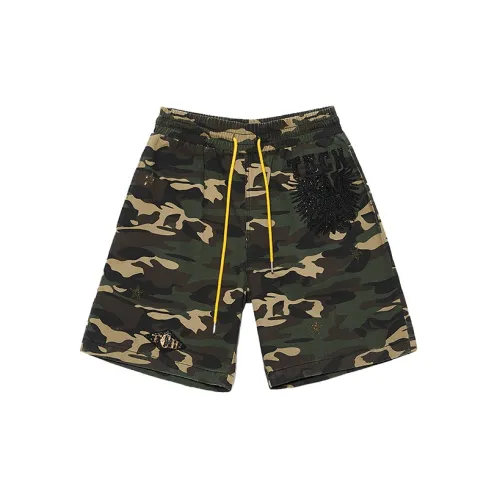 TCH Casual Shorts Unisex Army Green