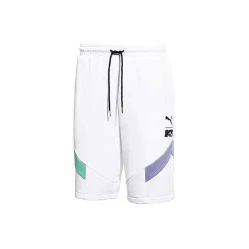 PUMA X MTV MCS Casual Shorts Men White