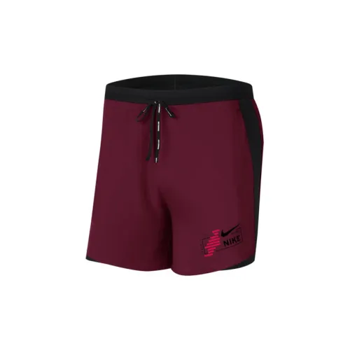 Nike Casual Shorts Men Dark Red